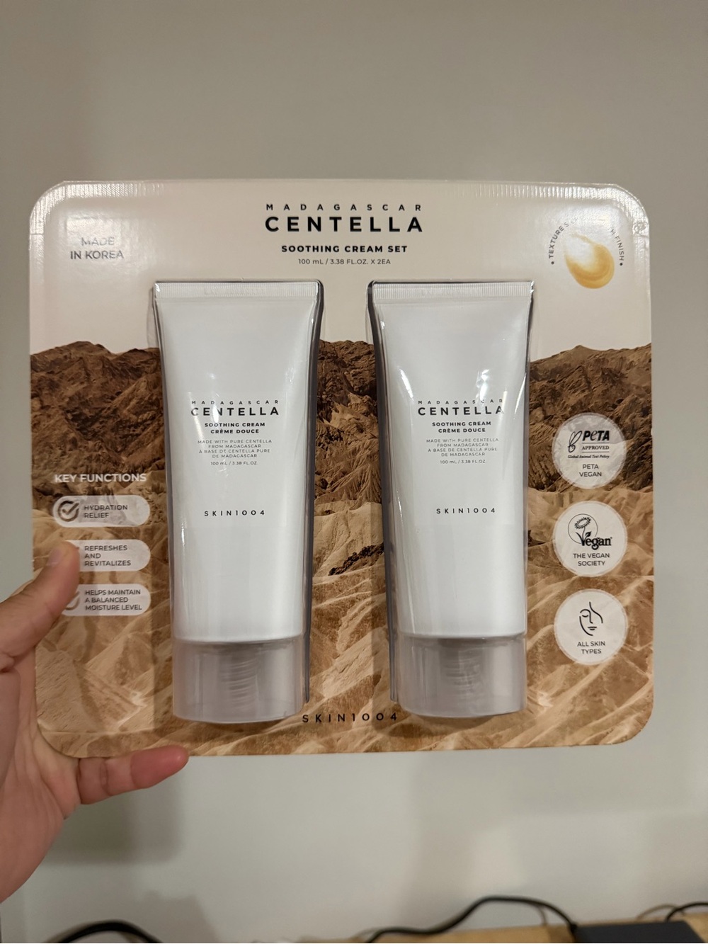 Soothing Cream Set — White Soothing Moisturizer (2-Pack)